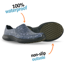 Load image into Gallery viewer, Grip&comfy Non Slip Shoes for Women - Printed Medical Health Care Workers Slip on - Comfortable Waterproof Walking Clogs