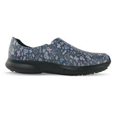 Load image into Gallery viewer, Grip&comfy Non Slip Shoes for Women - Printed Medical Health Care Workers Slip on - Comfortable Waterproof Walking Clogs
