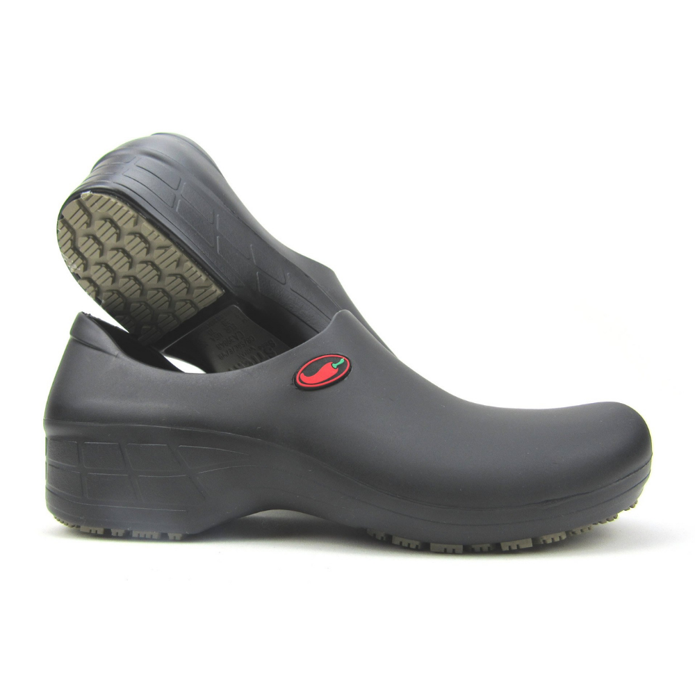 Sticky Chef Shoes for Women Red Peppers STICKY Non slip Professional Shoes