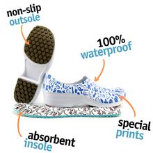 Load image into Gallery viewer, Sticky Professional Shoes for Women Printed - Hospital Icons