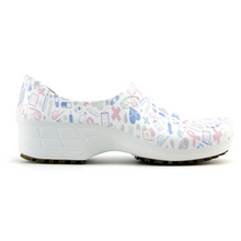 Load image into Gallery viewer, Sticky Professional Shoes for Women Printed - Hospital Icons