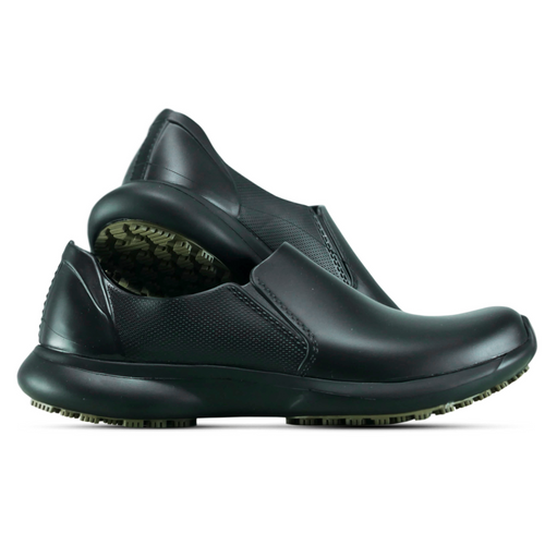 Grip&Comfy black shoes are Waterproof Non Slip Shoes for Women Working Clogs