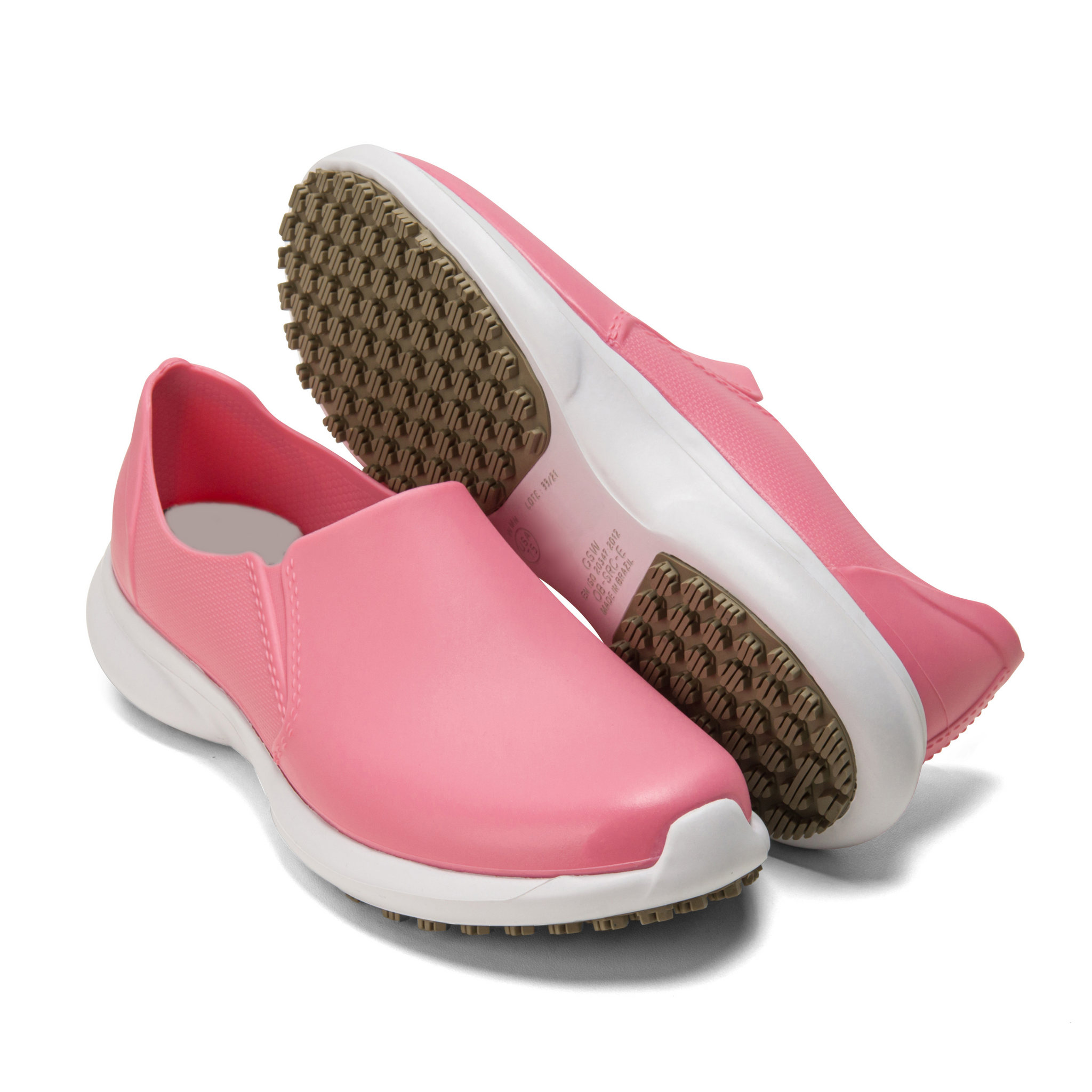 Pink non slip hot sale shoes