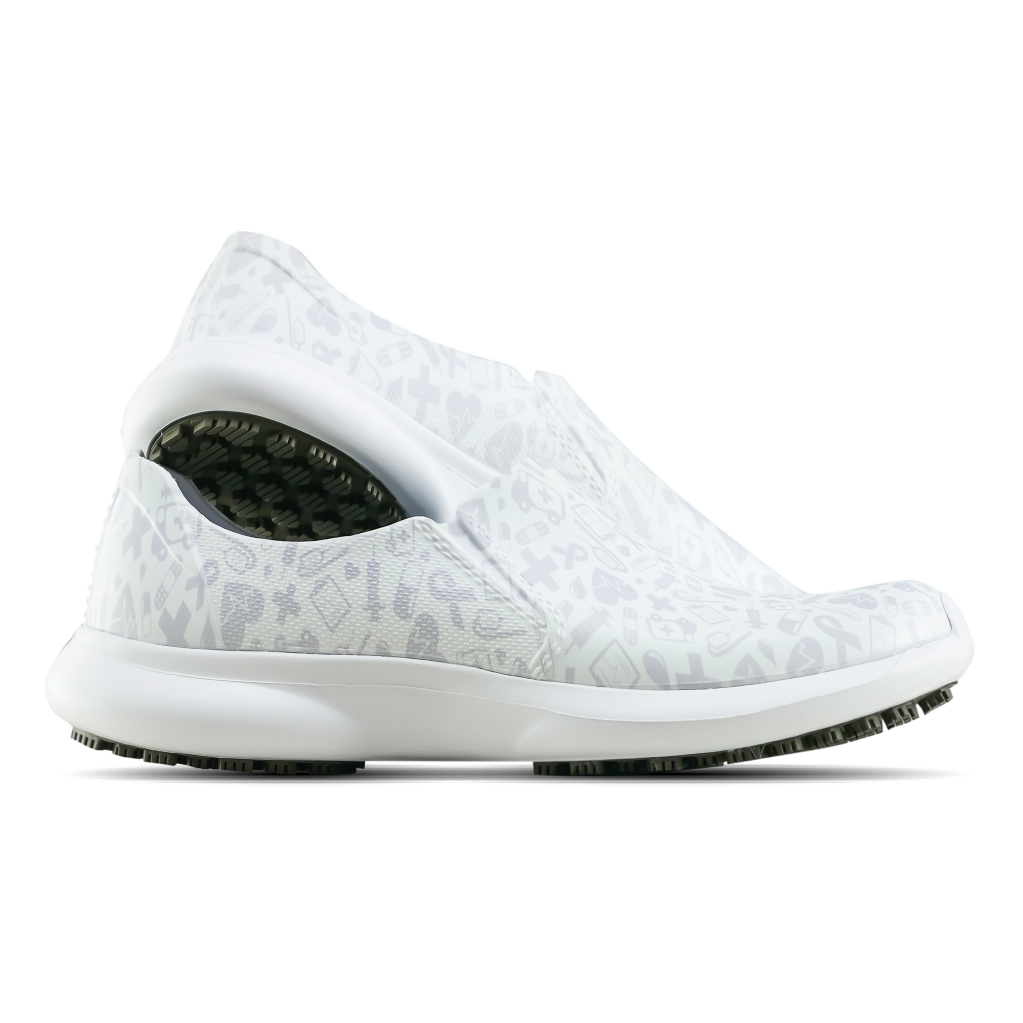 Non slip white sneakers on sale
